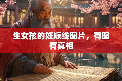 生女孩的妊娠线图片，有图有真相