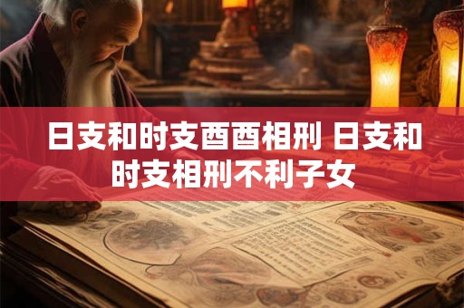 日支和时支酉酉相刑 日支和时支相刑不利子女