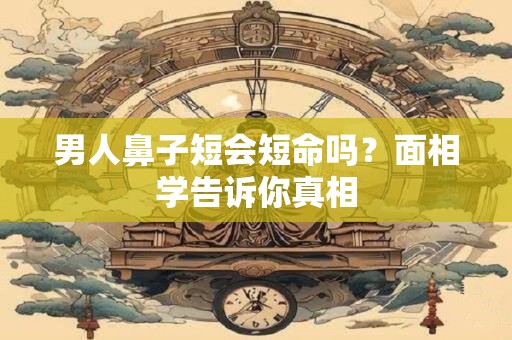 男人鼻子短会短命吗？面相学告诉你真相