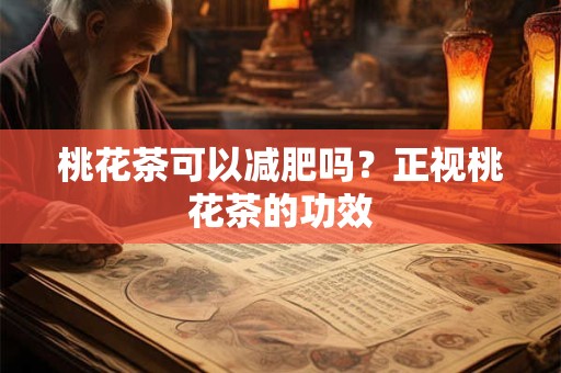 桃花茶可以减肥吗？正视桃花茶的功效