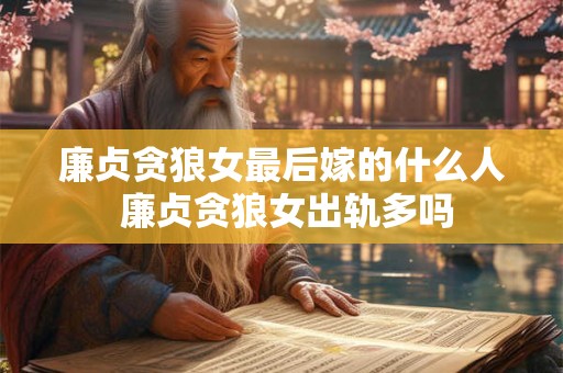 廉贞贪狼女最后嫁的什么人 廉贞贪狼女出轨多吗