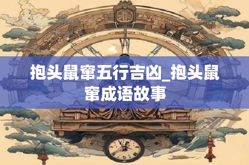 抱头鼠窜五行吉凶_抱头鼠窜成语故事