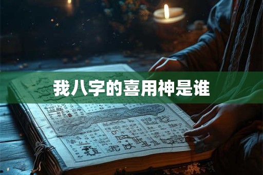 我八字的喜用神是谁