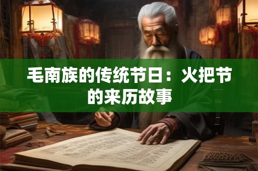 毛南族的传统节日：火把节的来历故事