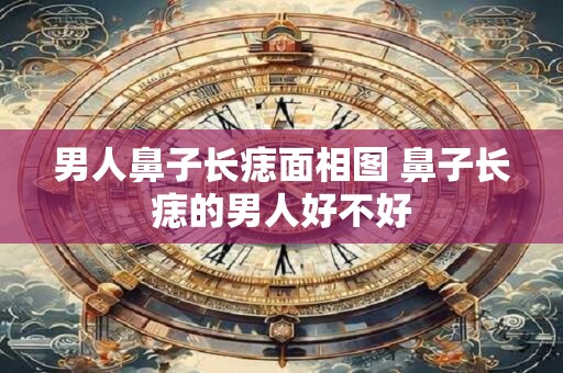 男人鼻子长痣面相图 鼻子长痣的男人好不好