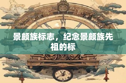 景颇族标志，纪念景颇族先祖的标