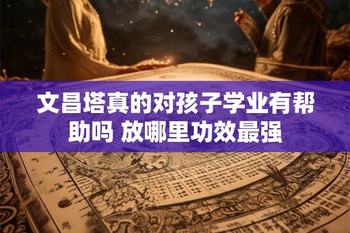 文昌塔真的对孩子学业有帮助吗 放哪里功效最强
