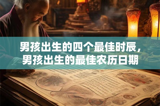 男孩出生的四个最佳时辰，男孩出生的最佳农历日期