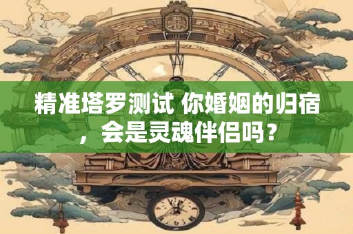 精准塔罗测试 你婚姻的归宿，会是灵魂伴侣吗？