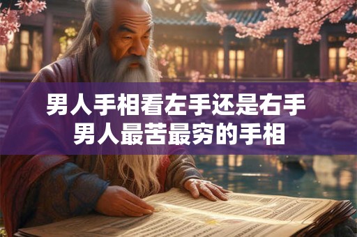 男人手相看左手还是右手 男人最苦最穷的手相