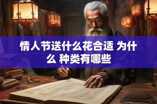 情人节送什么花合适 为什么 种类有哪些