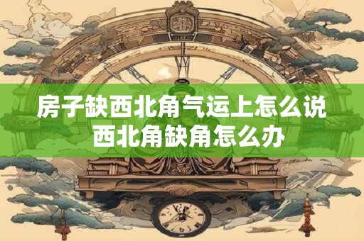 房子缺西北角气运上怎么说  西北角缺角怎么办