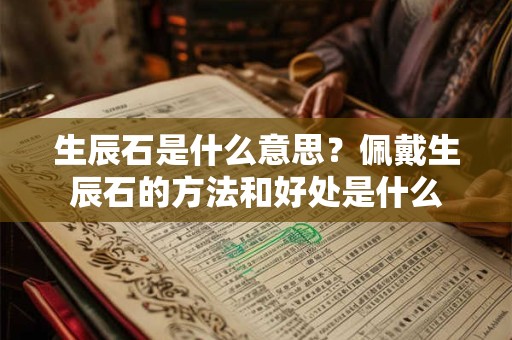 生辰石是什么意思？佩戴生辰石的方法和好处是什么