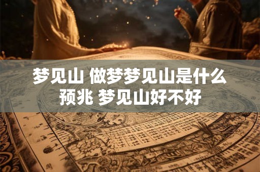 梦见山 做梦梦见山是什么预兆 梦见山好不好
