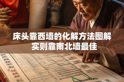 床头靠西墙的化解方法图解  实则靠南北墙最佳