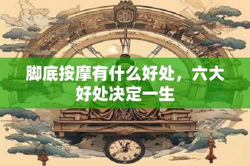 脚底按摩有什么好处，六大好处决定一生