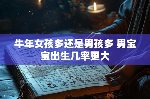 牛年女孩多还是男孩多 男宝宝出生几率更大