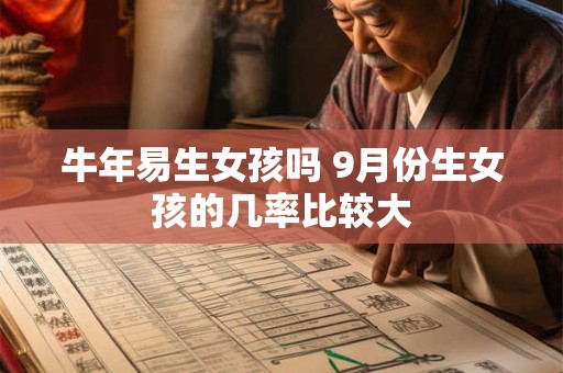 牛年易生女孩吗 9月份生女孩的几率比较大