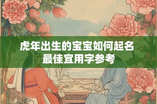 虎年出生的宝宝如何起名 最佳宜用字参考