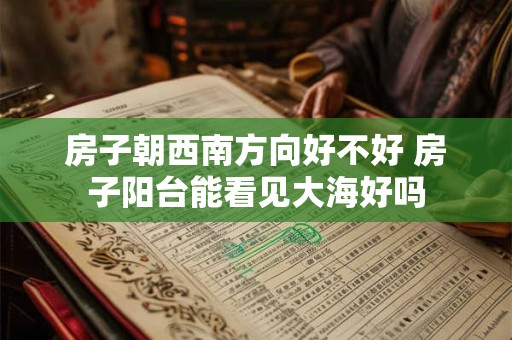 房子朝西南方向好不好 房子阳台能看见大海好吗
