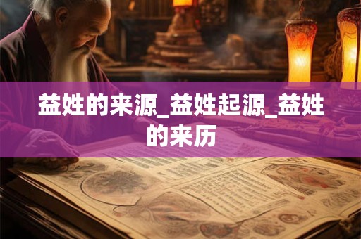 益姓的来源_益姓起源_益姓的来历