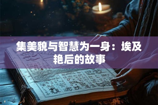 集美貌与智慧为一身：埃及艳后的故事