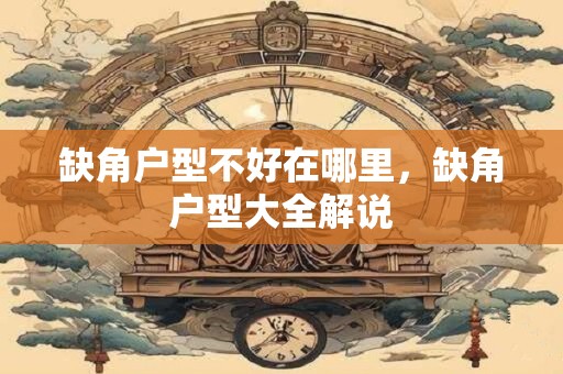 缺角户型不好在哪里，缺角户型大全解说
