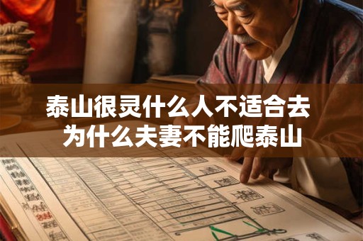 详细阅读:泰山很灵什么人不适合去 为什么夫妻不能爬泰山 泰山很灵什么人不适合去 为什么夫妻不能爬泰山