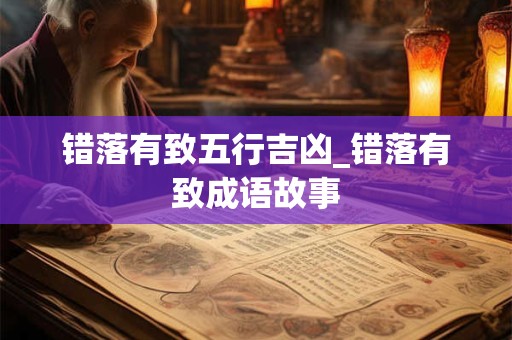 错落有致五行吉凶_错落有致成语故事