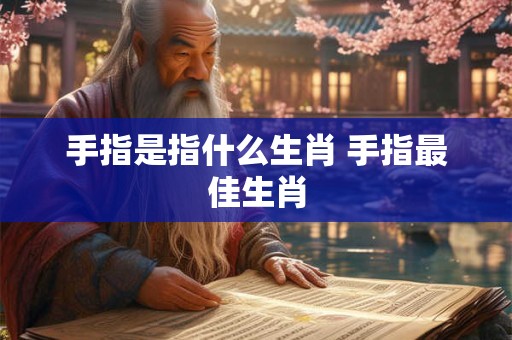 手指是指什么生肖 手指最佳生肖