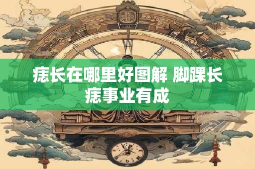 痣长在哪里好图解 脚踝长痣事业有成