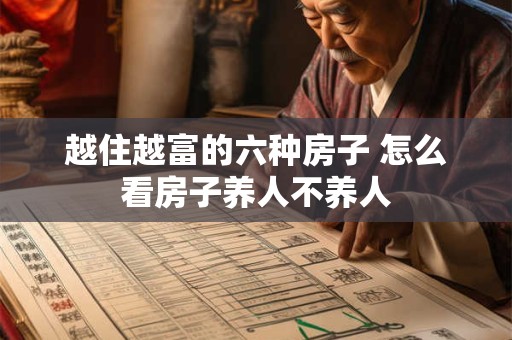越住越富的六种房子 怎么看房子养人不养人