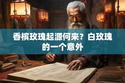 香槟玫瑰起源何来？白玫瑰的一个意外