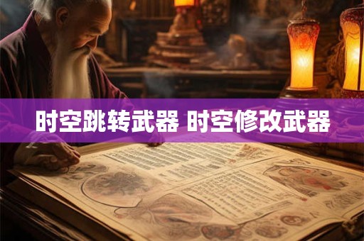 时空跳转武器 时空修改武器