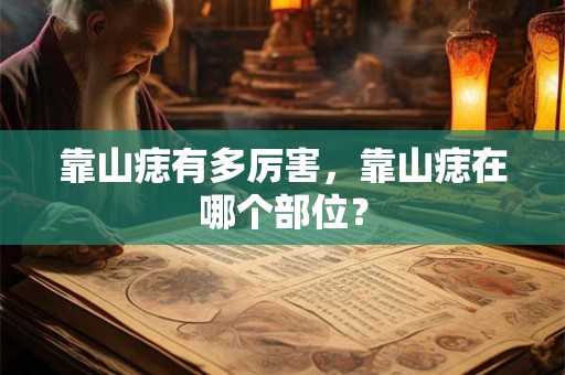 靠山痣有多厉害，靠山痣在哪个部位？