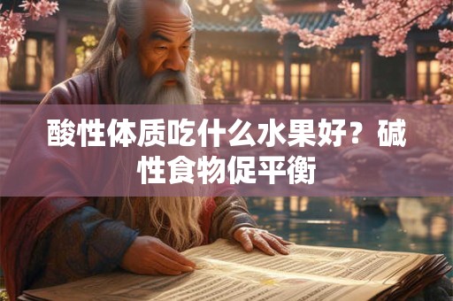 酸性体质吃什么水果好？碱性食物促平衡
