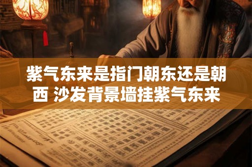 紫气东来是指门朝东还是朝西 沙发背景墙挂紫气东来好吗