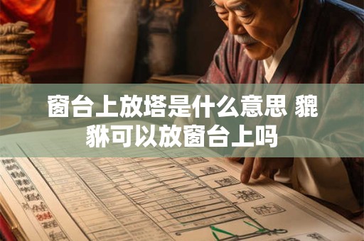 窗台上放塔是什么意思 貔貅可以放窗台上吗