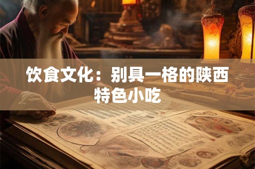 饮食文化：别具一格的陕西特色小吃