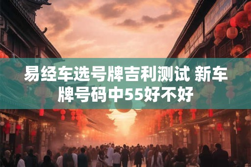 易经车选号牌吉利测试 新车牌号码中55好不好