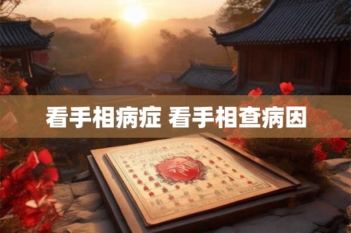 看手相病症 看手相查病因