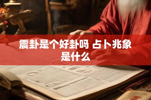 震卦是个好卦吗 占卜兆象是什么