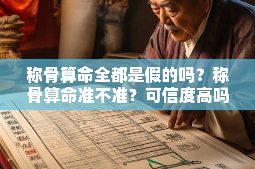 称骨算命全都是假的吗？称骨算命准不准？可信度高吗