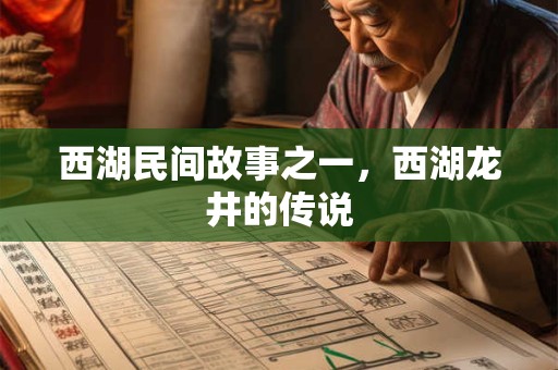 西湖民间故事之一，西湖龙井的传说