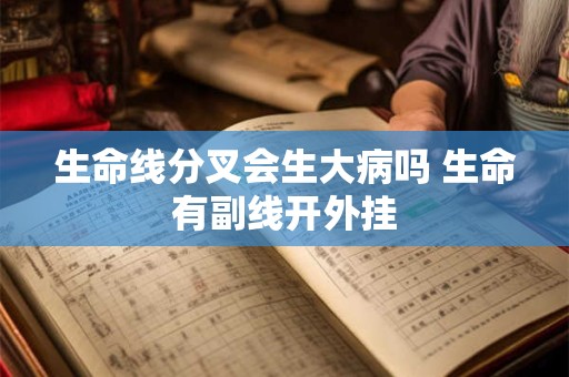 生命线分叉会生大病吗 生命有副线开外挂