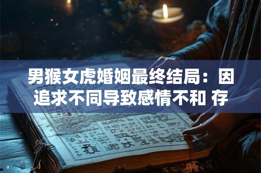 男猴女虎婚姻最终结局：因追求不同导致感情不和 存在巨大问题