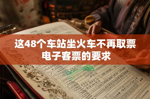 这48个车站坐火车不再取票 电子客票的要求