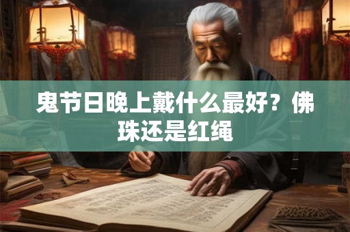 鬼节日晚上戴什么最好？佛珠还是红绳