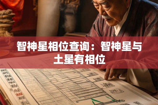 智神星相位查询：智神星与土星有相位