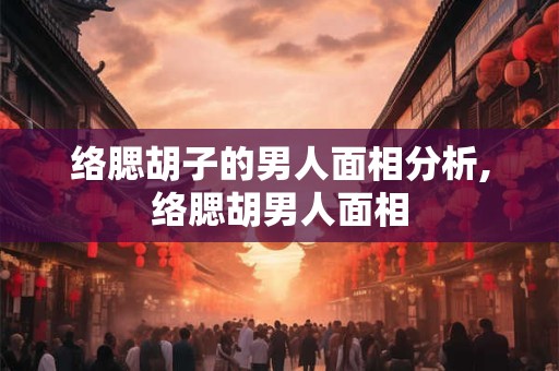 络腮胡子的男人面相分析,络腮胡男人面相
